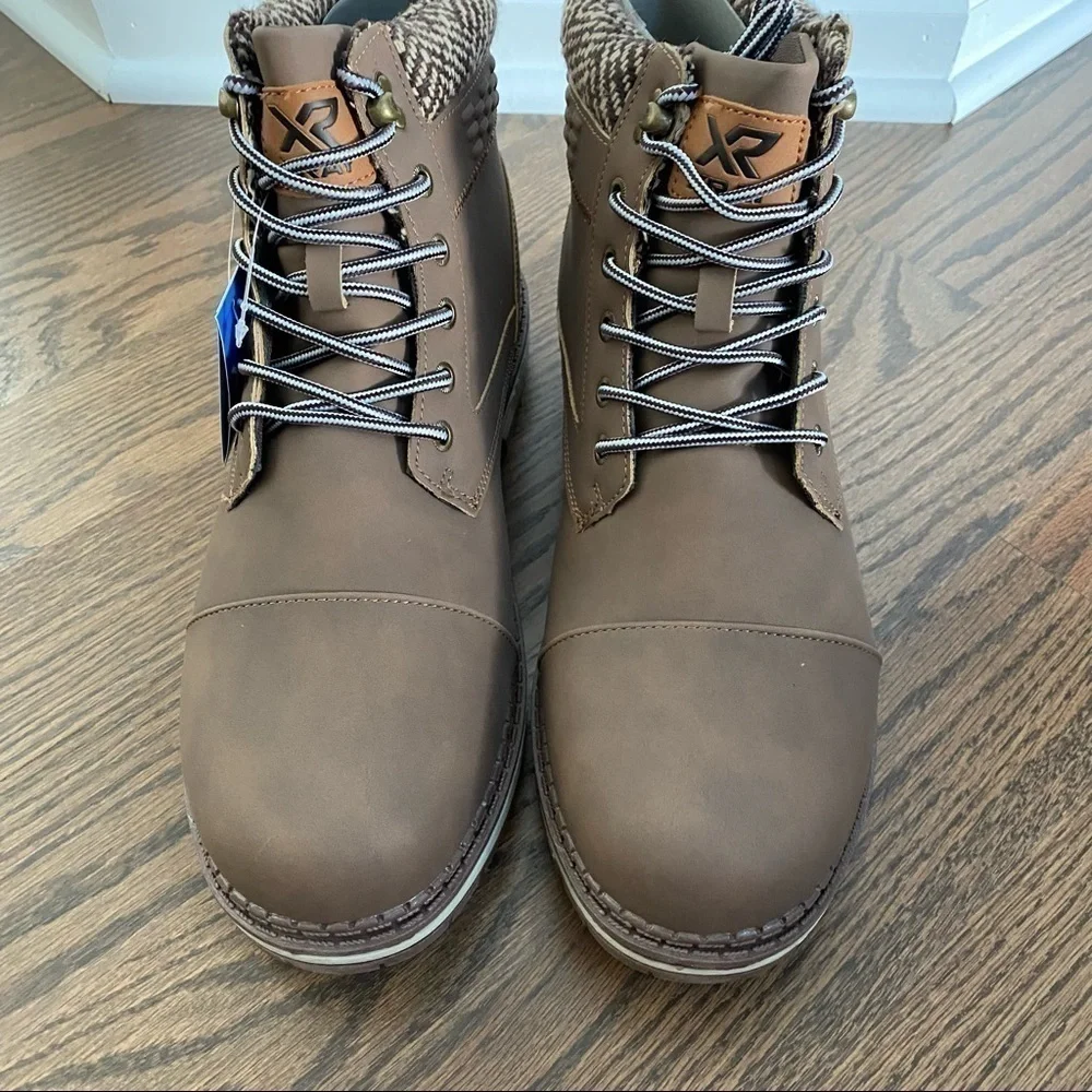 NWT Mens Xray Ruslan brown warm workbook hiking walking boot size 13